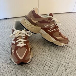 New Balance 9060 Beige Shoes - like new, worn 1x - M 8, W 9.5